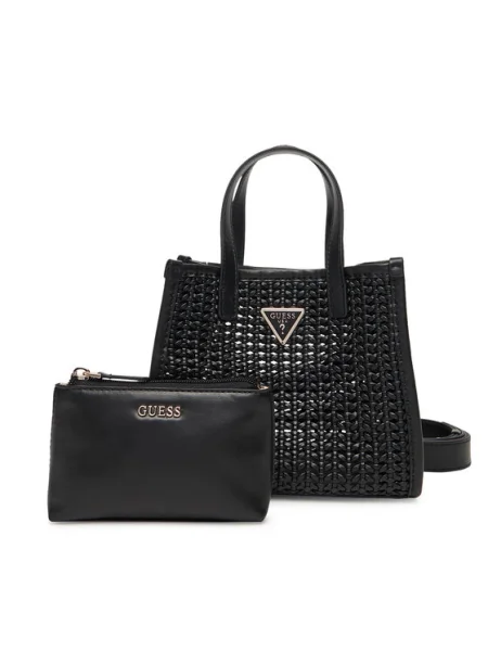 Guess Дамска чанта Brigitta Mini черен