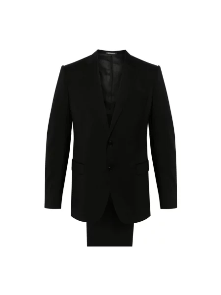 Garnitur Emporio Armani wełniany czarny