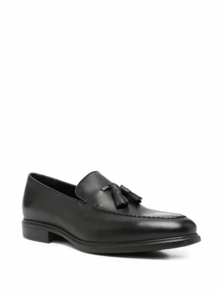 Pantofi loafer Fratelli Rossetti din piele negru