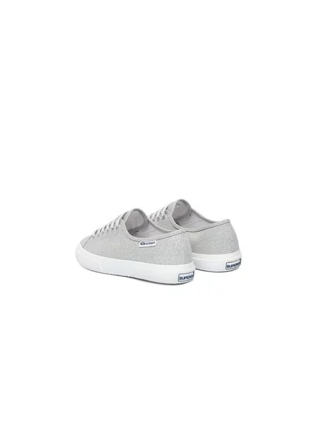 Tenis superge Superga Jersey Lame Leggera Low Top Srebrna