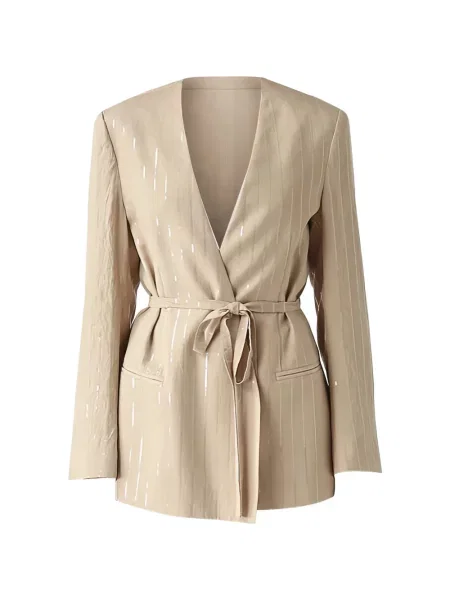 Kurtka Meimeij z dekoltem w serek