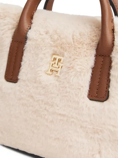 Шопинг чанта Tommy Hilfiger с автограф с козина