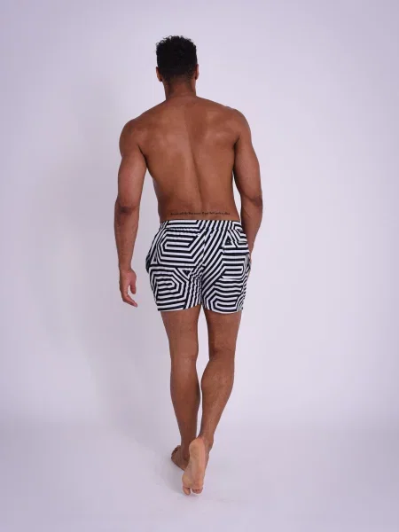 Szorty kąpielowe Fall Line czarne