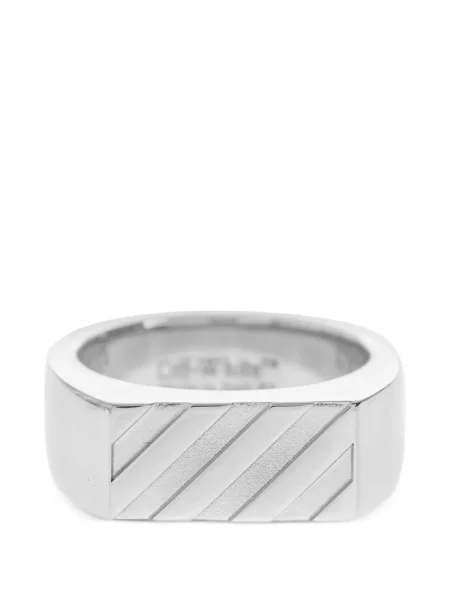 Inel Off-white alb