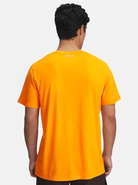 Tricou Under Armour alergare portocaliu