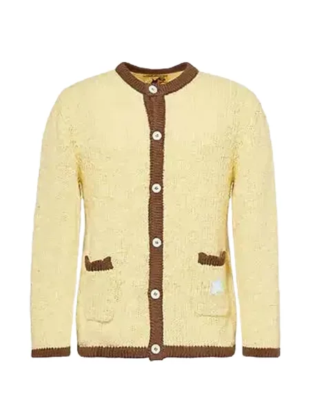 Golf cardigan Golf Le Fleur* galben