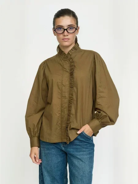 Soft Rebels Tricou SRSunny cămilă maro
