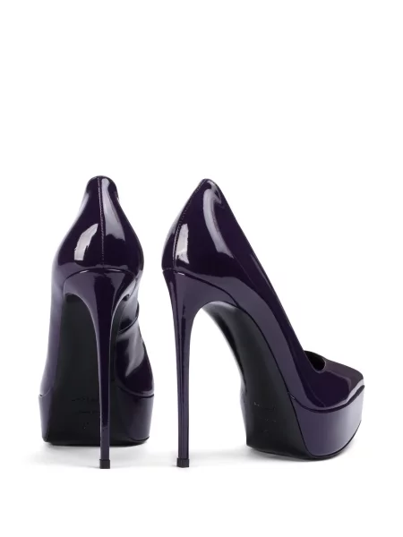 Pantofi cu toc Le Silla cu platformă violet