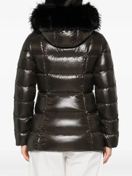 Matlasat geacă Moncler verde