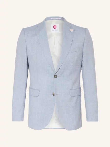 Cg Club Of Gents Sako Cg Paul Slim Fit 61 hellblau