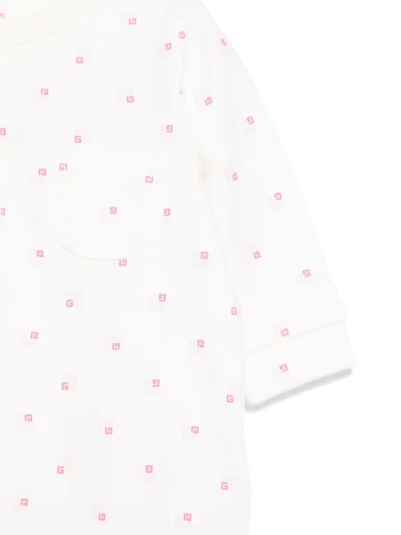 Piżama dziecięca Givenchy biała