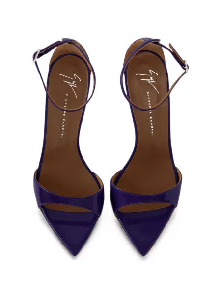 Sandale Giuseppe Zanotti cu bretele violet