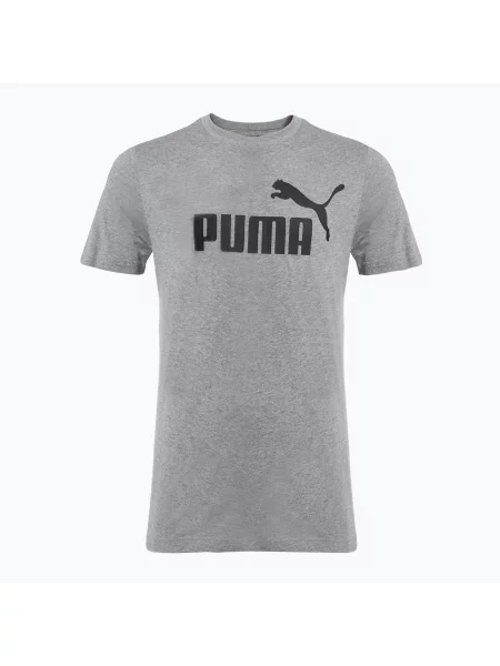 PUMA Funkční tričko Essentials No. 1 tmavě šedá černá