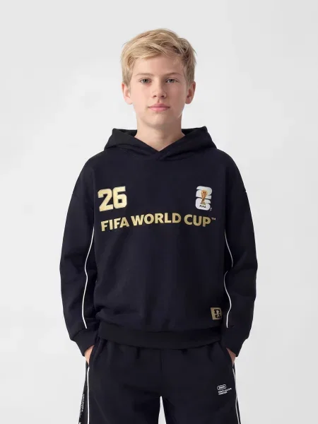 Reserved Mikina s kapucňou FIFA World Cup čierna