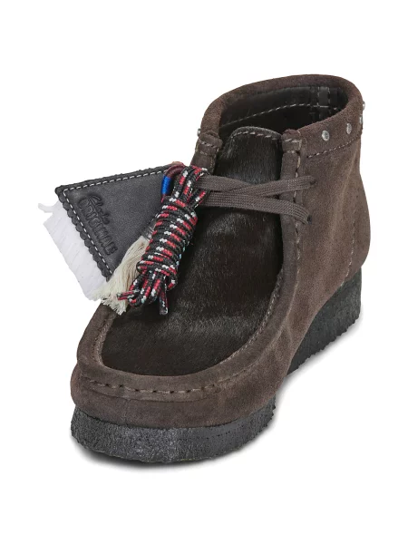 Členkové topánky Clarks Originals hnedá