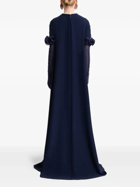 Rochie Gemy Maalouf transparente albastru