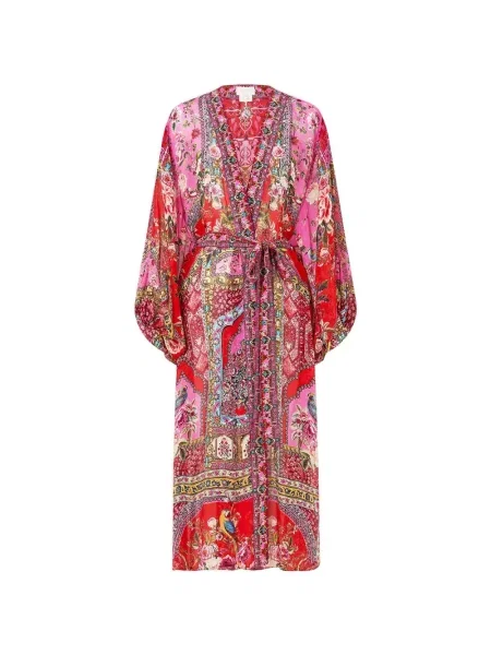 Geacă Camilla cu picior lat roșu