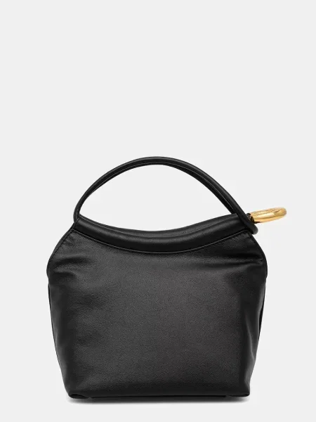 Coccinelle bőr táska FINN POUCH E1 UAA 58 01 01 fekete