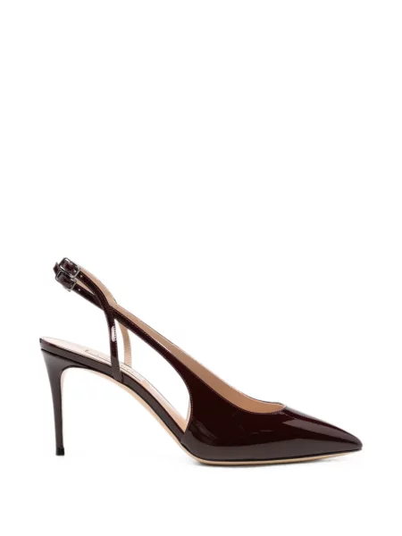 Pantofi cu toc Casadei slingback roșu