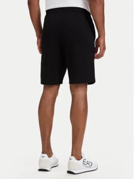 Sportovní kraťasy Emporio Armani černé