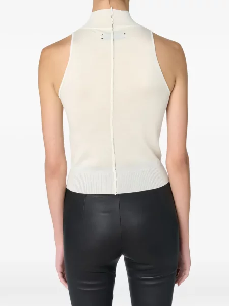 Top Amiri cu gât halter