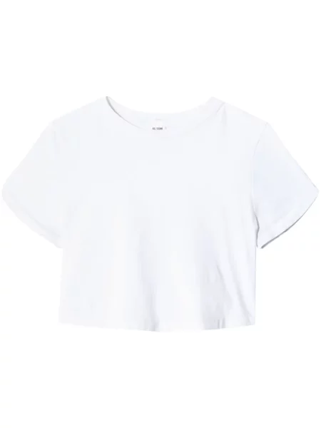 Cropp tricou Re/done alb