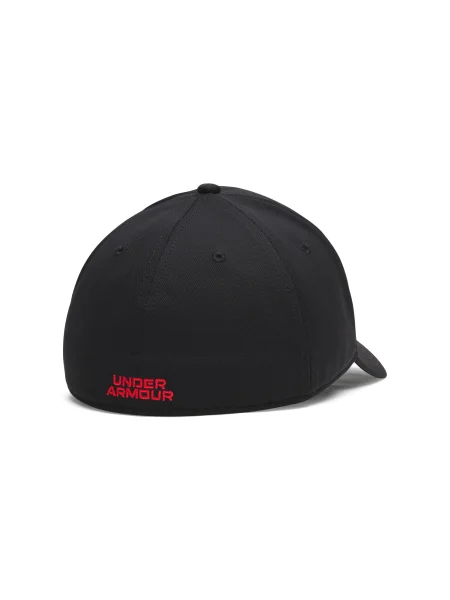 Шапка с козирка Under Armour синьо с апликация черно