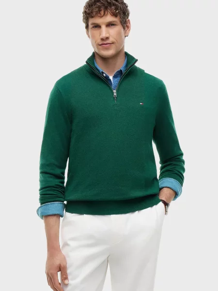 Светр Tommy Hilfiger зелений