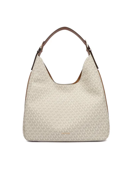 MICHAEL Michael Kors Kabelka na rameno nebielená / karamelová sivá