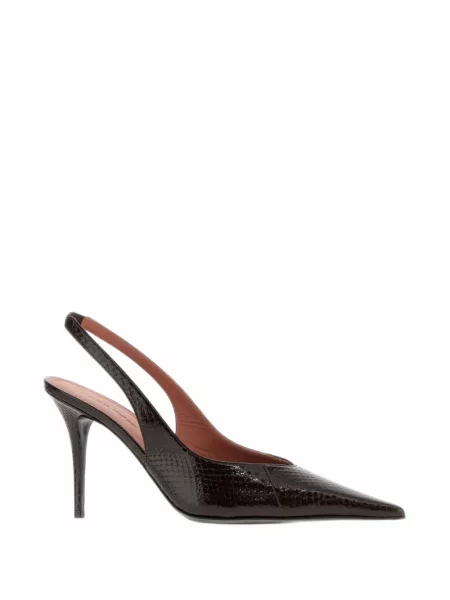 Pantofi cu toc Amina Muaddi negru