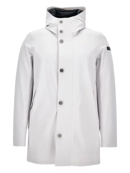 Geacă parka Roberto Ricci Designs cu glugă alb