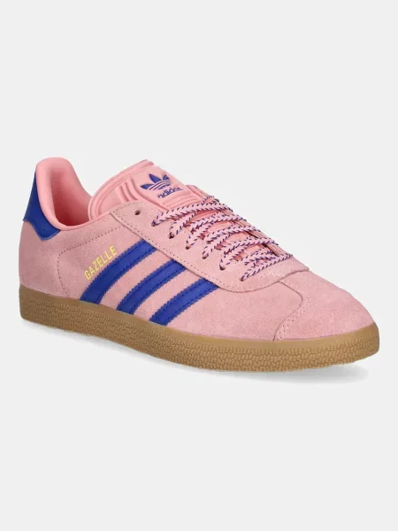 Adidas Originals sneakers din piele intoarsă Gazelle albastru