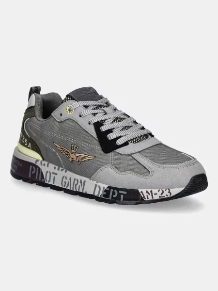 Маратонки Aeronautica Militare SNEAKERS мъжки сиво