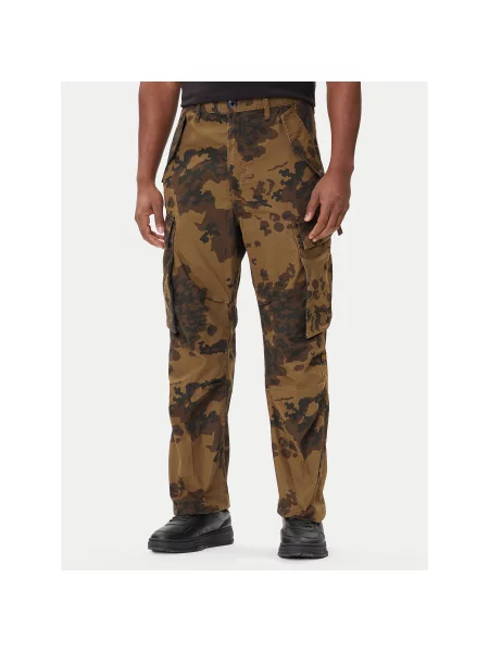 G-Star Raw Παντελόνι υφασμάτινο Straight Fit πράσινο