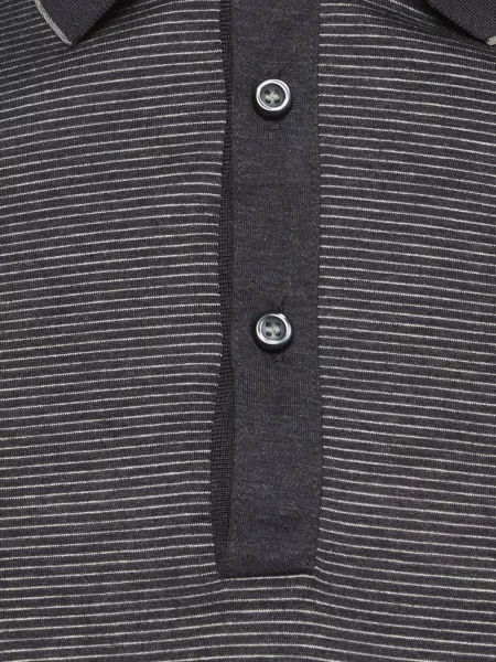 Tricou polo Boss albastru