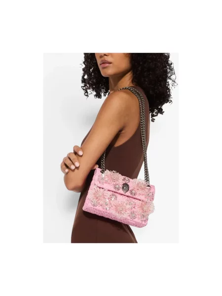 Torebka crossbody Kurt Geiger London różowa