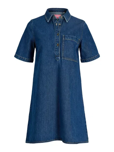 JJXX Rochie JXAMARA SILLE închis albastru