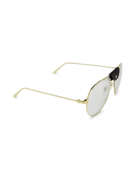 Слънчеви очила Cartier Eyewear златисто