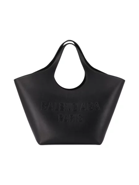 Shopperka Balenciaga skórzana czarna