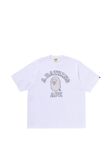 Tričko A Bathing Ape® bílé
