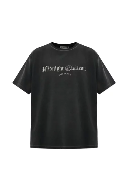 Tricou Duke & Dexter cu imagine negru