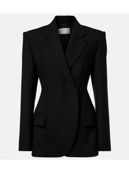 Cu peplum sacou Sportmax negru