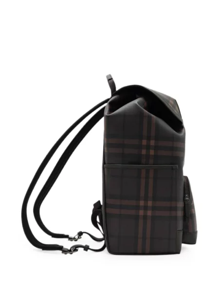 Rucsac Burberry în carouri maro