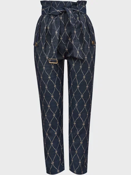 Брюки Elisabetta Franchi синие