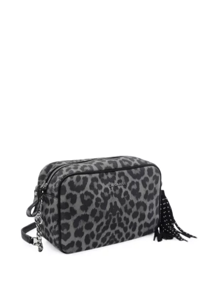 Body La Carrie cu imagine cu model leopard gri