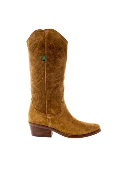 Botki Dakota Boots skórzane brązowe