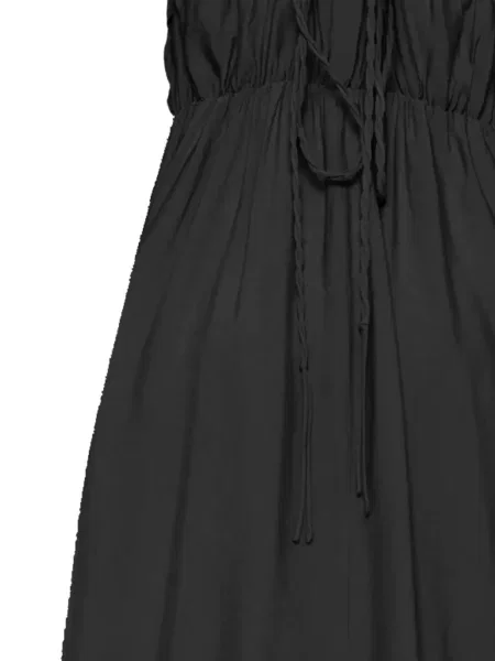 Rochie maxi Eleh de costum cu bretele negru