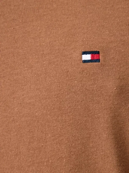 Tommy Hilfiger тениска мъжка от кафяво