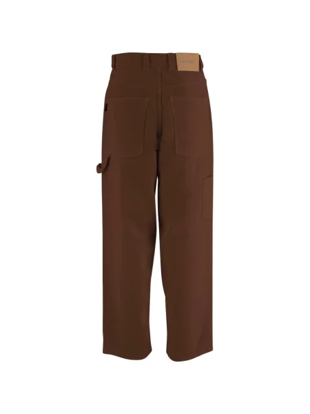 Pantaloni Haikure de catifea cord maro