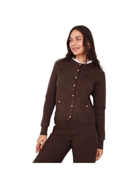 Pulover La Modeuse maro